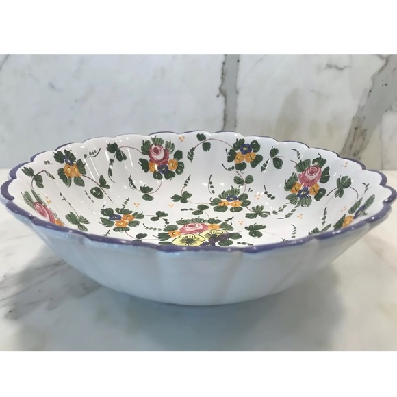 COTTURA HANDMADE FLORAL PATTERN BOWL SMALL - Picture 10 of 15